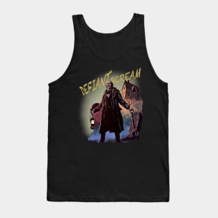 Comic Horror for halloween Defiant Scream Tank Top